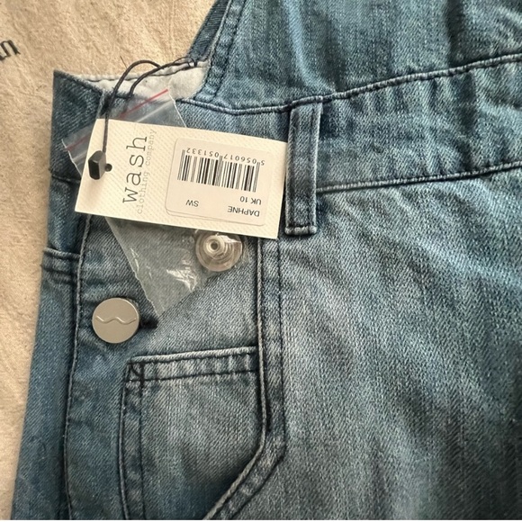 NWT Vintage Denim Wash Jumper Overalls - Mint Condition - Picture 6 of 7